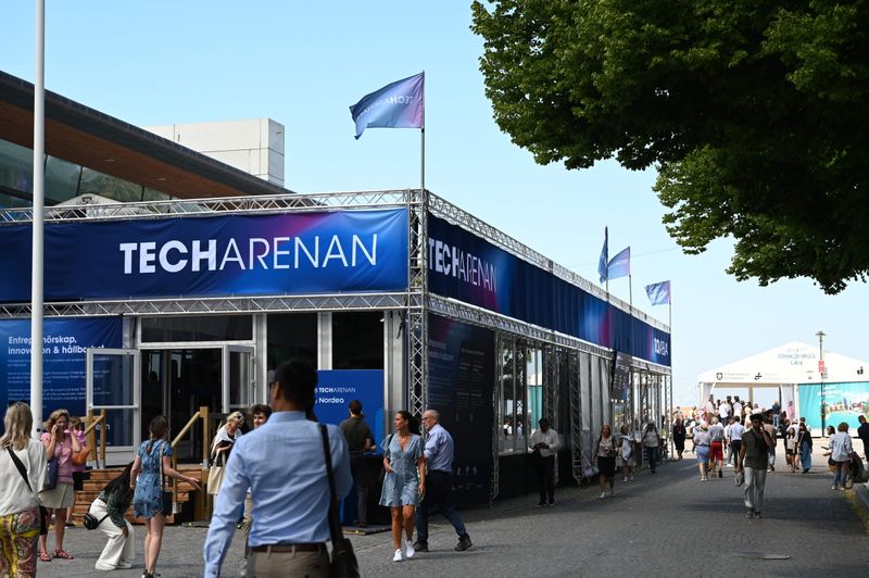 Techarenan i Almedalen 2023. Foto: Tommy Fondelius.