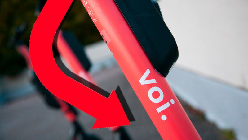 Voi valuation is down 63 percent. Image credit: Shutterstock.