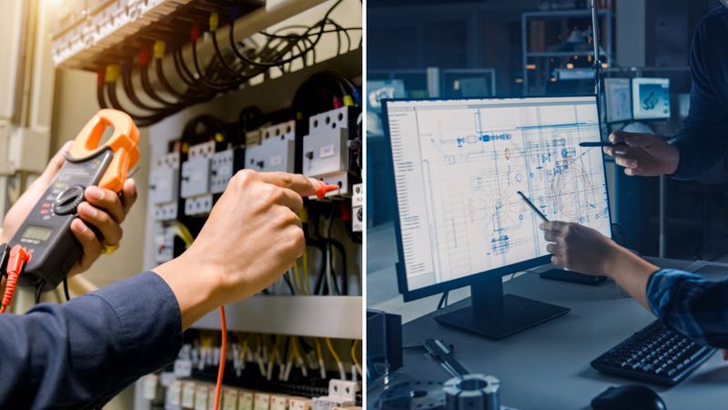 Academic Work ska intensivutbilda elkonstruktörer och automationsingenjörer i sin nya satsning. Foto: Shutterstock.