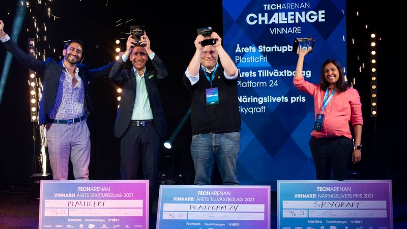 Vinnarna av Techarenan Challenge 2021