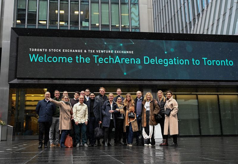 The delegation in Techarenan's Winners Delegation to Canada 2024.