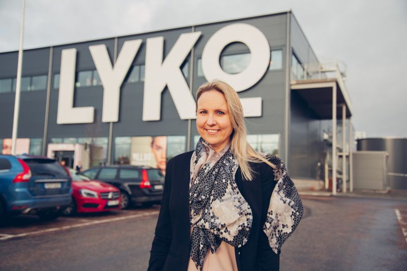Anna Persson, Head of Supply Chain & Logistics på Lyko ser logistiken som avgörande för e-handelns framtid. Foto: Jons Jonna.