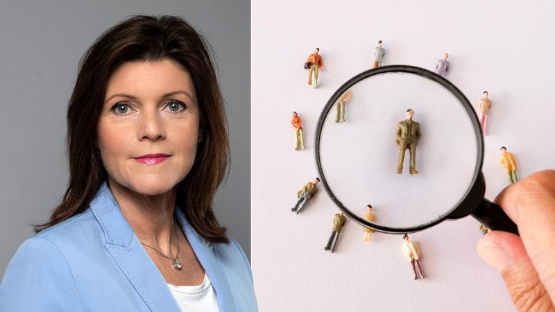 Arbetsmarknadsminister Eva Nordmark (S) oroas över företags svårigheter att rekrytera. Foto: Regeringskansliet/Shutterstock.