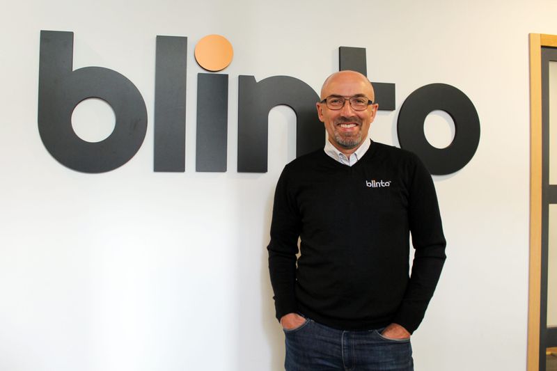 Blinto CEO Richard Nilsson. Image credit: Press.