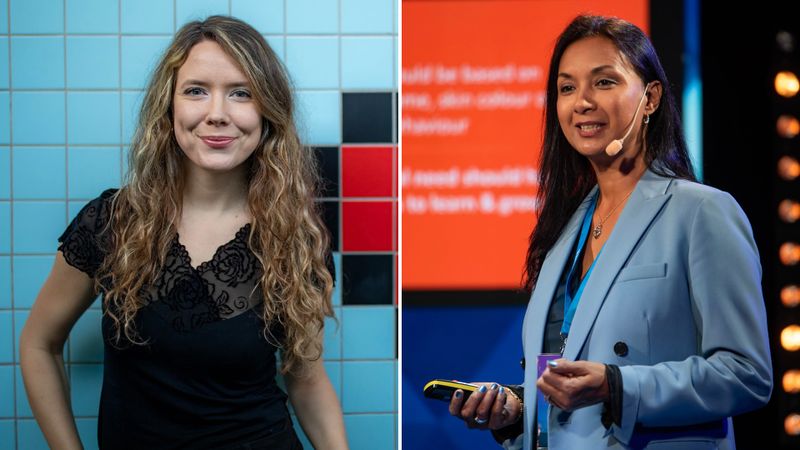 Dora Palfi, co-founder ands CEO of ImagiLabs and Claudia Rademaker, co-founder of Dugga. Photos: Press/Tommy Fondelius