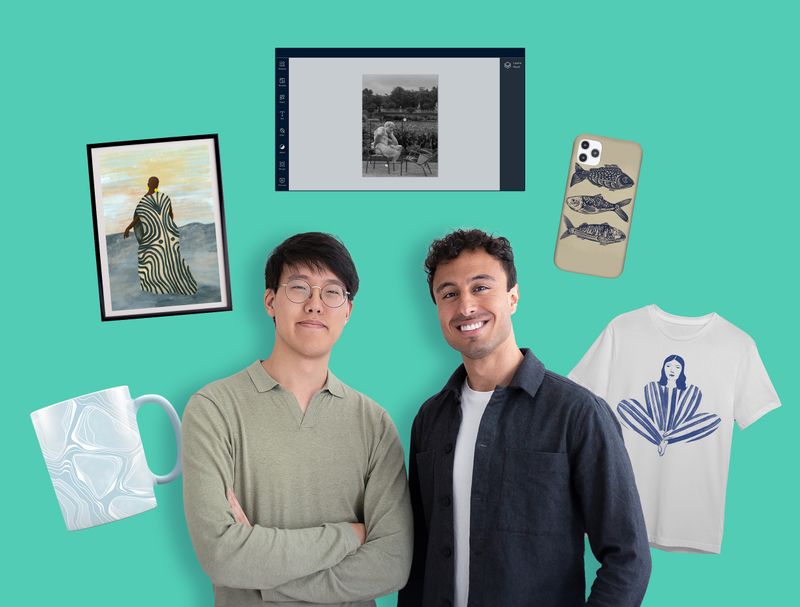 Max Xie and Arman Karégar, founders of blankt. Image credit: Press.